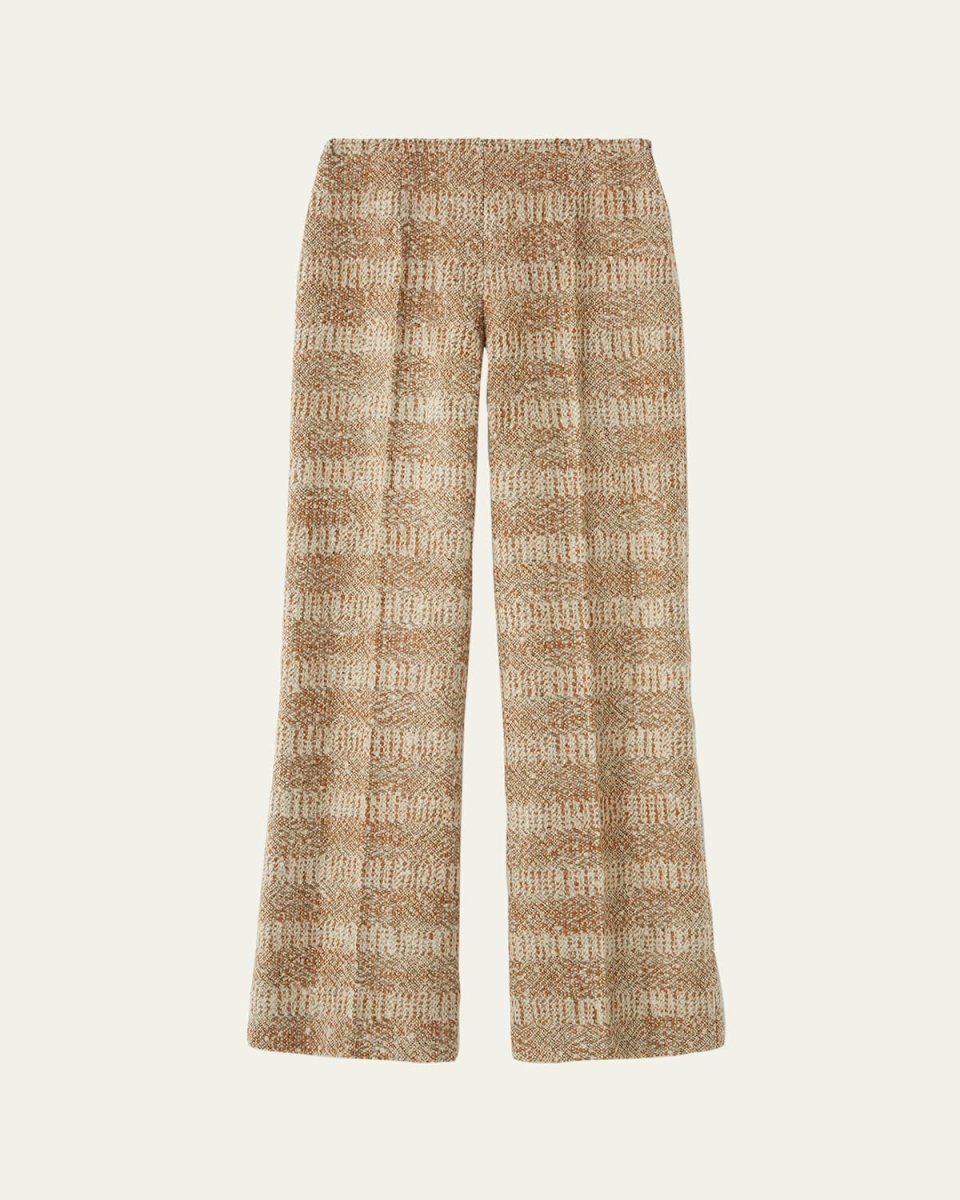 Timi Straight-Leg Wool Trousers